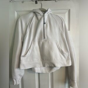 Lululemon Scuba Oversized Half Zip white size XL